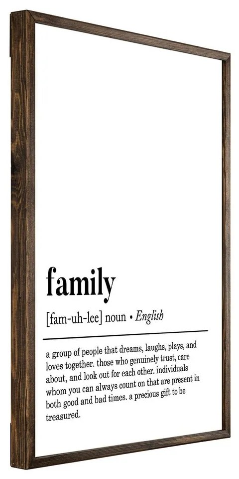 Poster 50x70 cm Family – Wallity