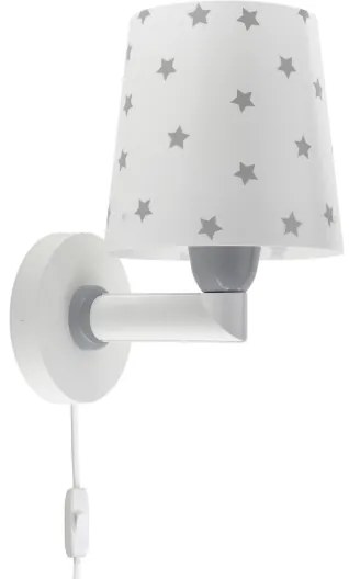 Aplică pentru copii STAR LIGHT 1xE27/60W/230V albă Dalber 82219B