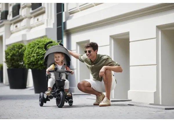 Tricicletă pentru copii KINDERKRAFT AVEO gri