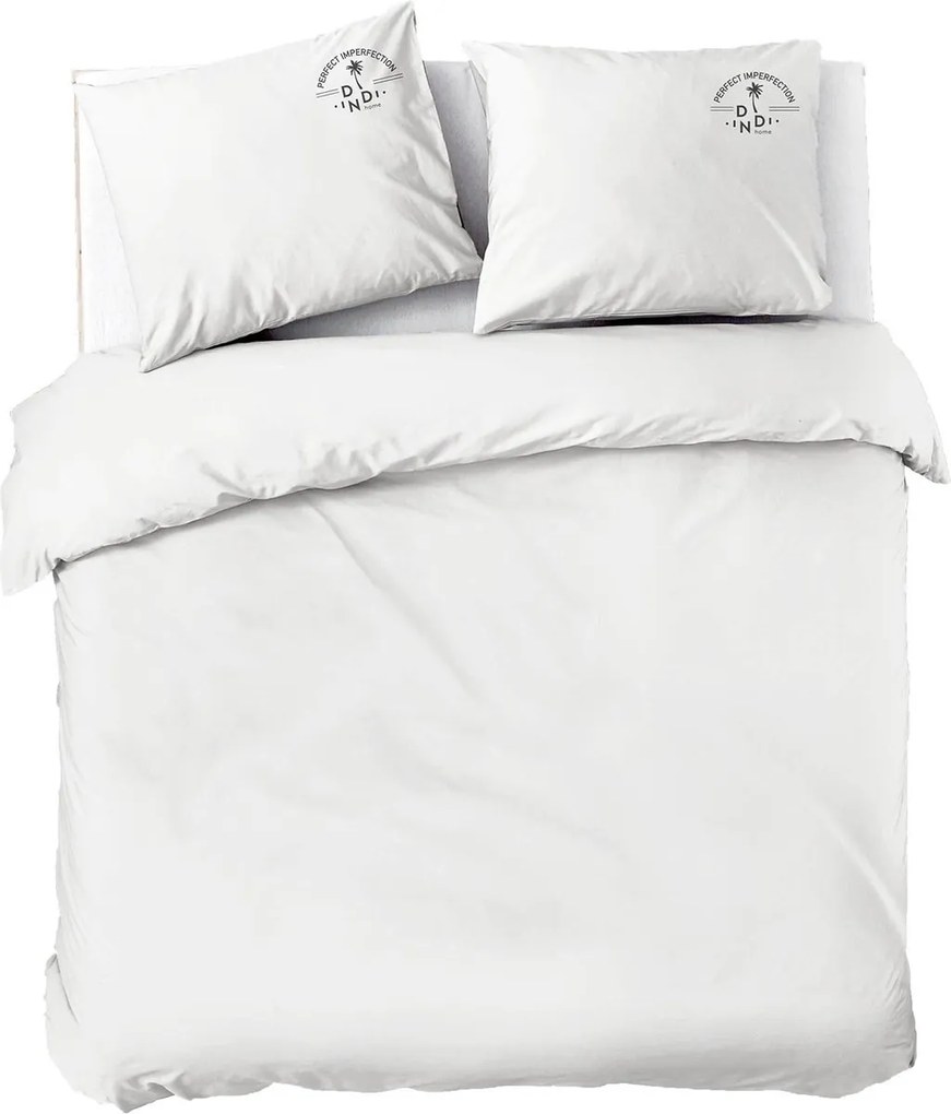 Lenjerie de pat din bumbac PLAIN BEAUTY albă Dimensiune lenjerie de pat: 2 buc 60 x 70 cm | 200 x 220 cm