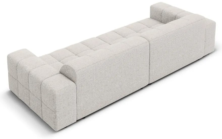 Canapea gri deschis 244 cm Chicago – Cosmopolitan Design