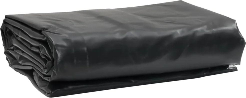 vidaXL Prelată, negru, 2,5x4,5 m, 650 g/m²