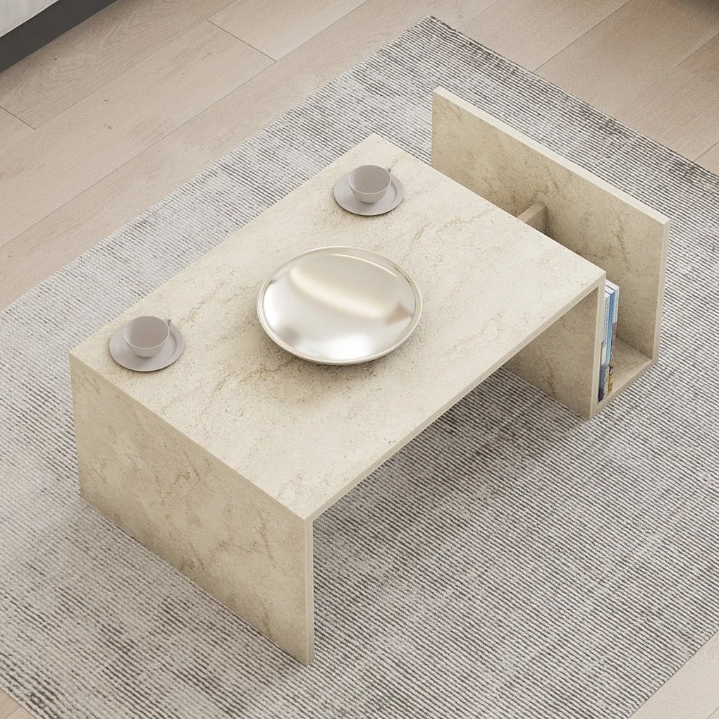 Masă de cafea Memo Travertine
