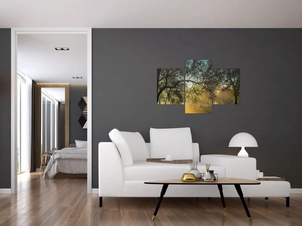 Tablou cu răsărit de soare (90x60 cm)