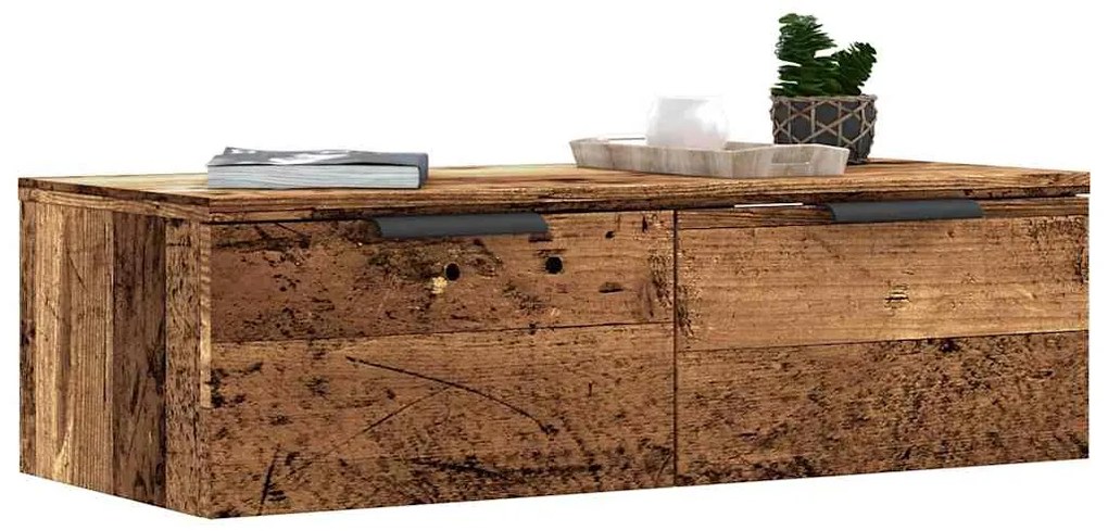 vidaXL Dulap de perete, lemn vechi, 68x30x20 cm, lemn compozit