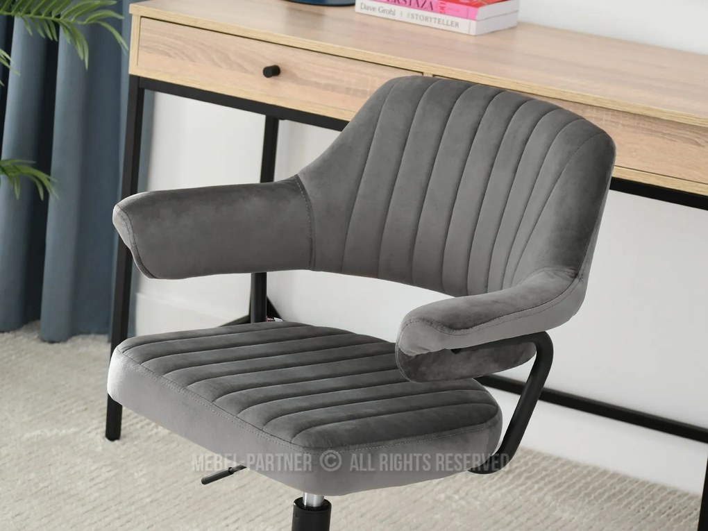 Scaun Merylyn (gri + negru). Promo -21%. 1110303