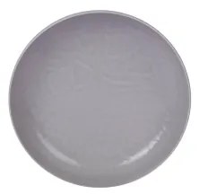 Set de veselă, 24 piese, gri/porțelan