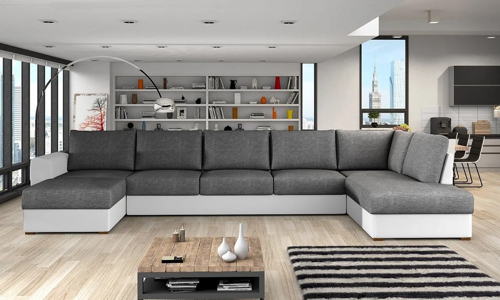 Colțar Astoris Large (D) (piele ecologică soft 017 + lux 06). 1053543