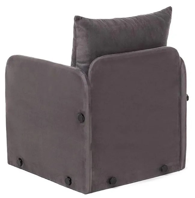 Fotoliu extensibil Sagoretti (gri). Promo -22%. 1107045