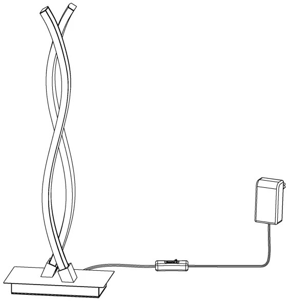 Eglo 99318 - Lampă de masă LED LASANA LED/10W/230V