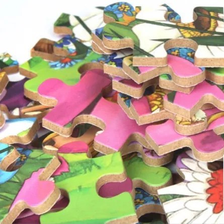 Puzzle din lemn - Șantier 60buc