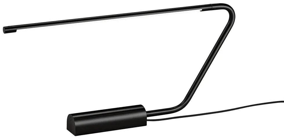 Veioză neagră LED (înălțime 33 cm) Olea – Trio Select