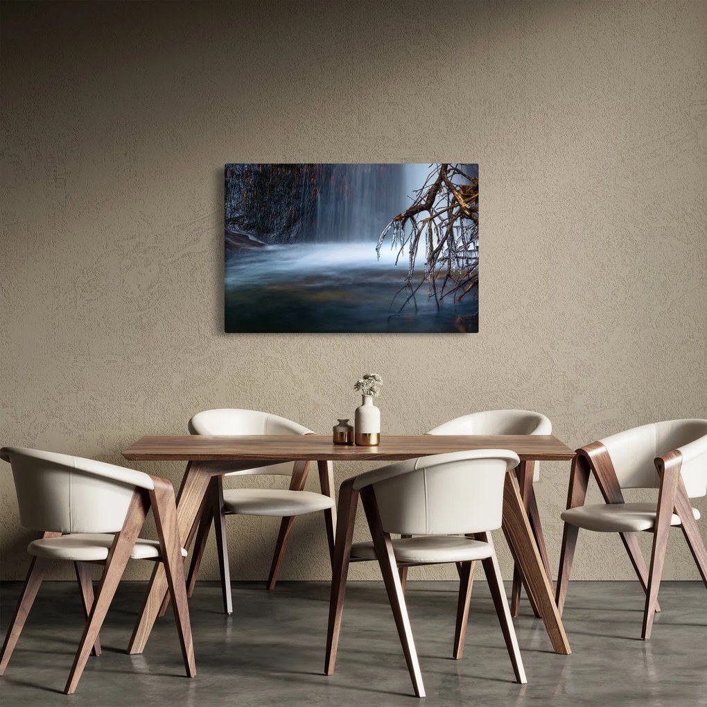 Tablou - Laguna de iarnă (90x60 cm)