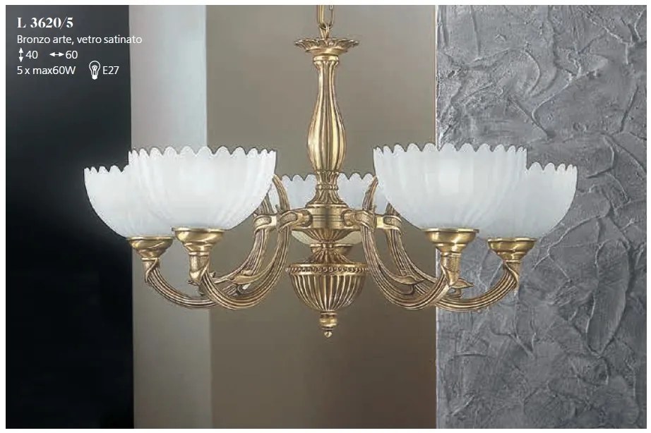 Candelabru 5 brate design italian realizata manual 3620