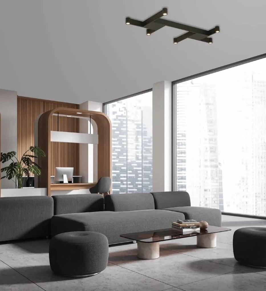 Plafoniera LED dimabila design slim Glory