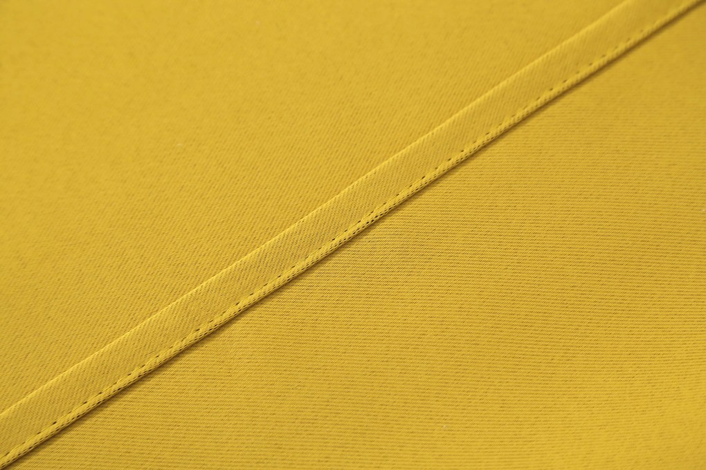 Draperie galbena OXFORD 140x250 cm Agatat: Inele metalice
