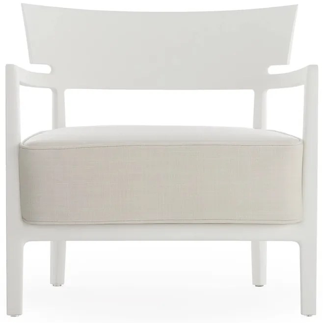 Fotoliu de exterior CARA MAT, diferite variante - Kartell Culoare: Alb/alb