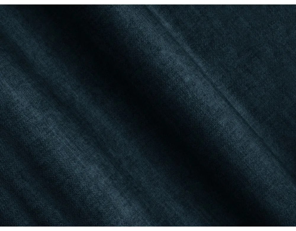 Canapea albastru-închis cu tapițerie din catifea 180 cm Loretto – Cosmopolitan Design