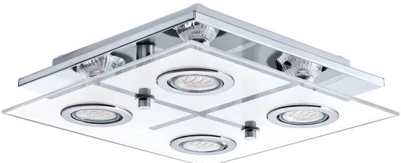 Plafonieră LED EGLO 30931 CABO 4xGU10/3W/230V