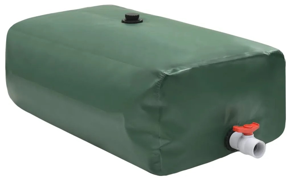 vidaXL Rezervor de apă cu robinet, pliabil, 100 L, PVC