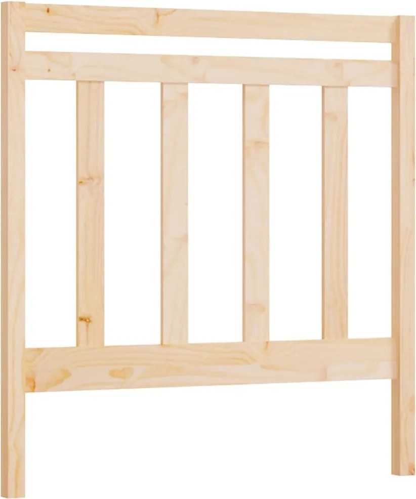 vidaXL Tăblie de pat, 96x4x100 cm, lemn masiv de pin
