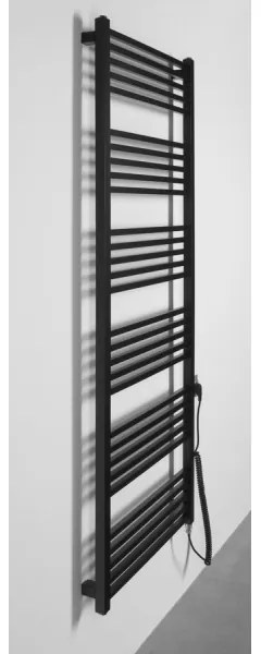 Sapho - Uscător electric pentru prosoape METRO-E 800W/230V 60x162 cm negru mat