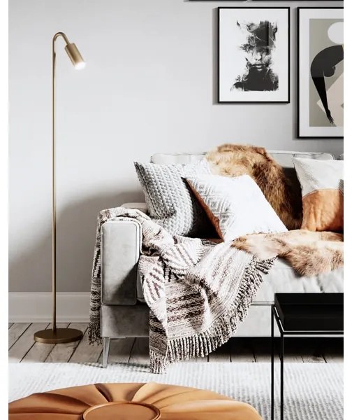 ByRydens CURVE - lampă de podea 1xGU10/7W/230V, auriu (4100950-6503)