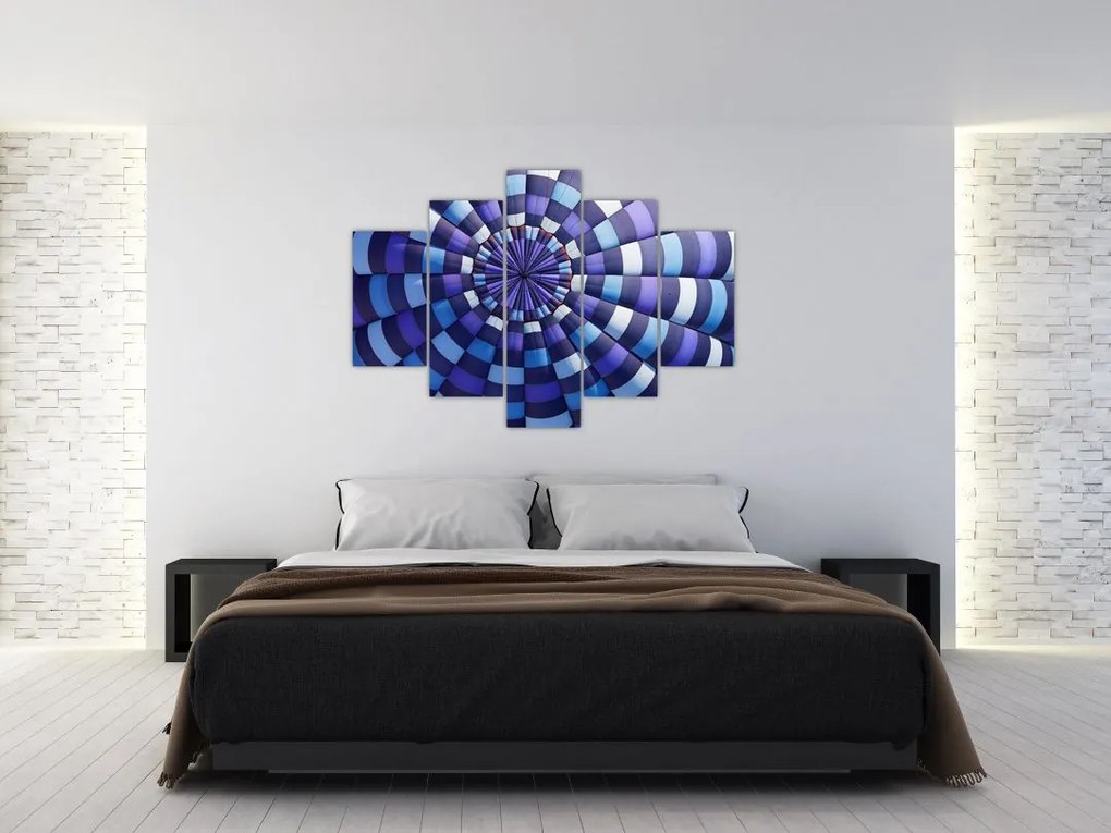Tablou cu structura balonului zburător (150x105 cm)