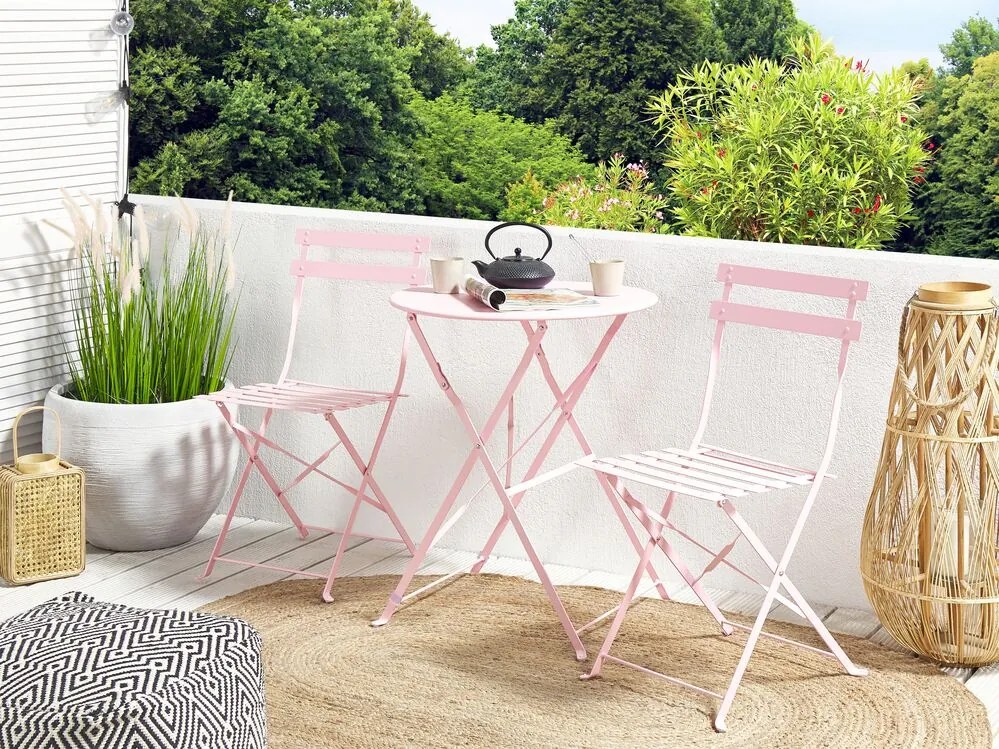 Set pentru grădină FLORI (roz) (pentru 2 persoane). 1022894