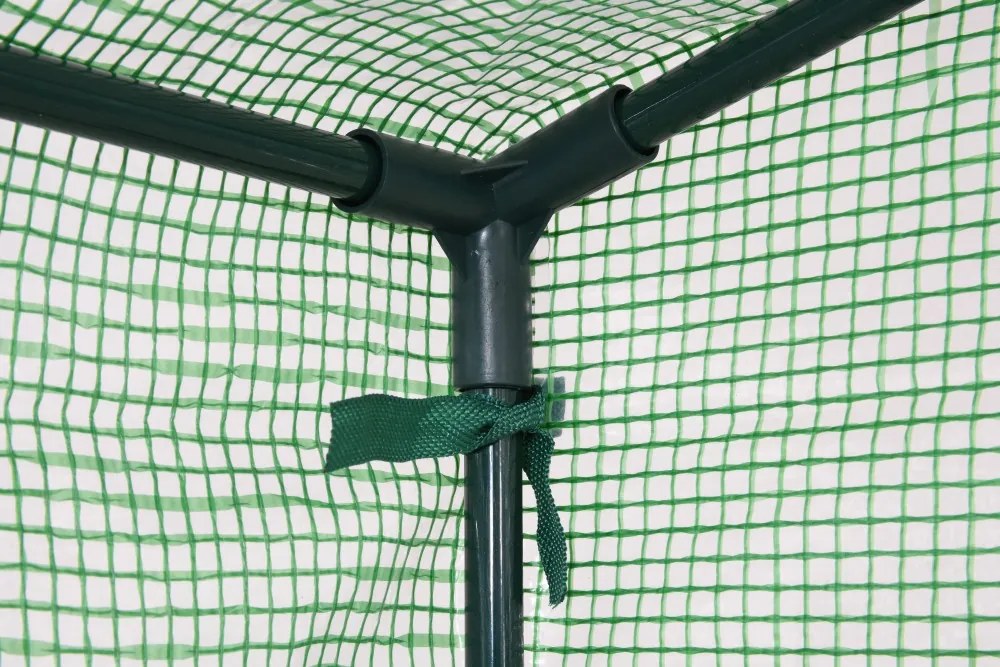 Mini solar de grădină pentru roșii 2 x 0,8 m Garden Point verde