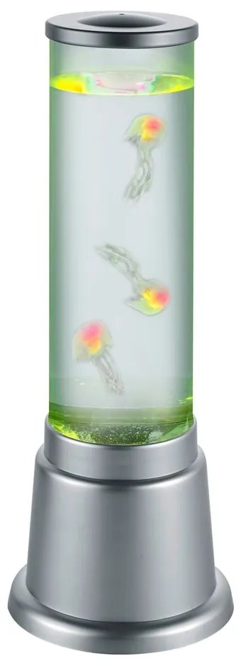 Veioză argintie LED (înălțime 36 cm) Jelly – Trio