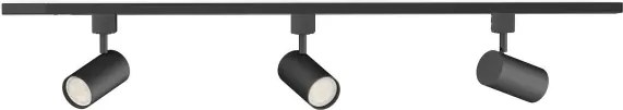 Philips - Spot pentru șină EASYLINK 3xGU10/7W/230V 1m negru