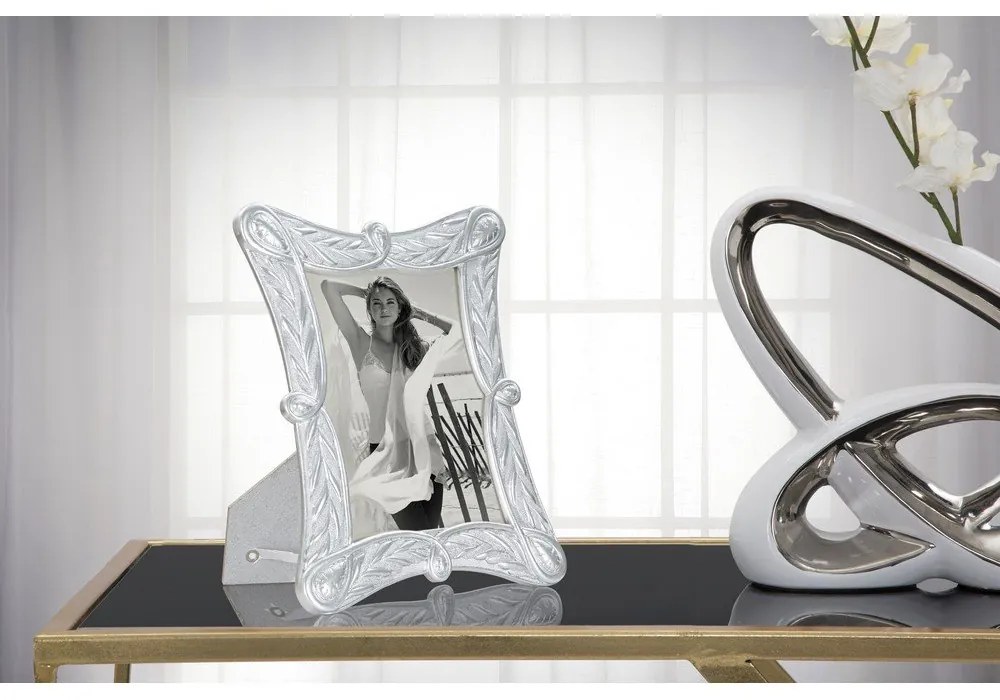 Ramă foto Mauro Ferretti X, 23,3 x 28,2 cm, argintiu