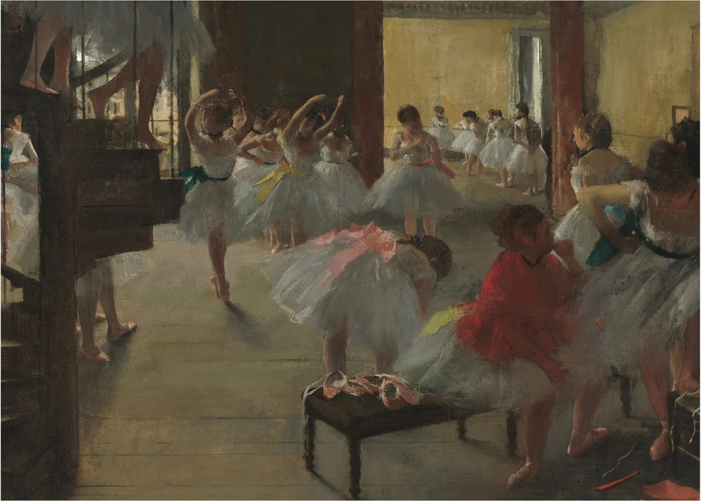 Tablou - Edgar Degas, The Dance Class, reproducere (70x50 cm)