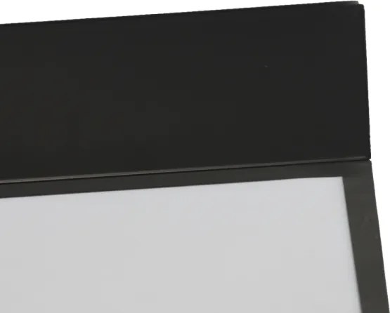 Plafonieră LED/480W/230V 3000/4000/6500K 120x120 cm neagră