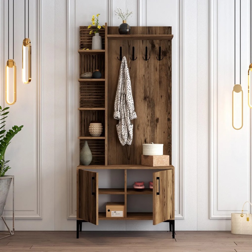 Cuier Viyana D - Walnut