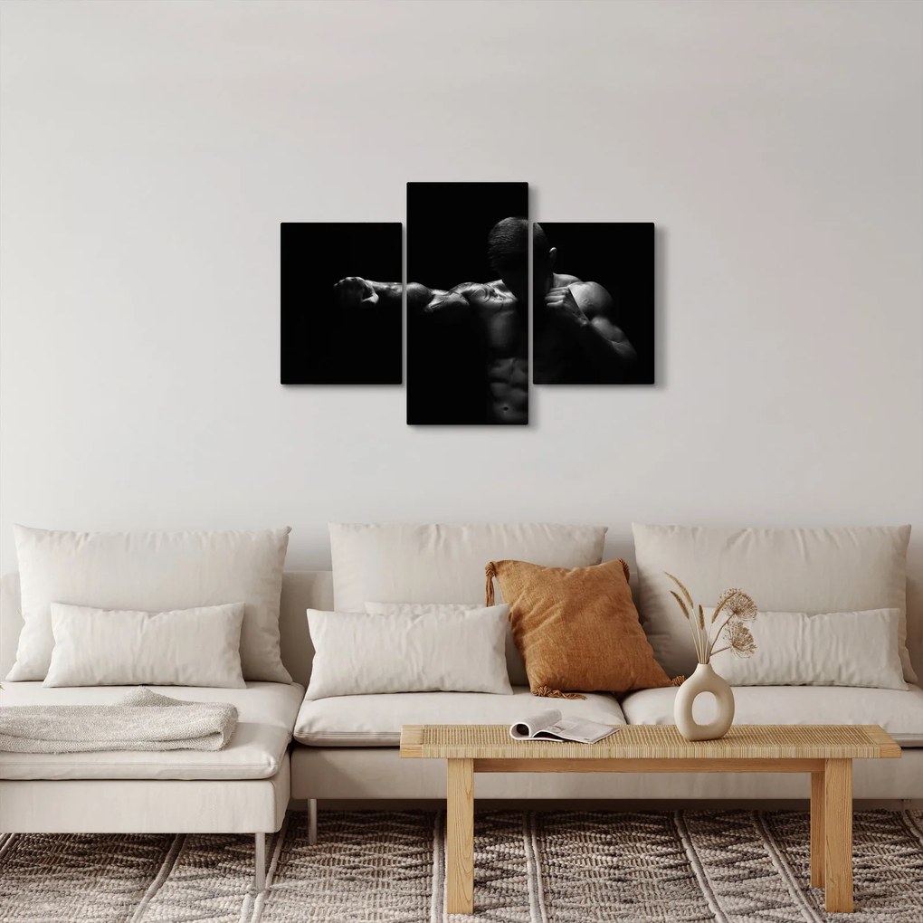Tablou - Lovitura cu pumn (90x60 cm)