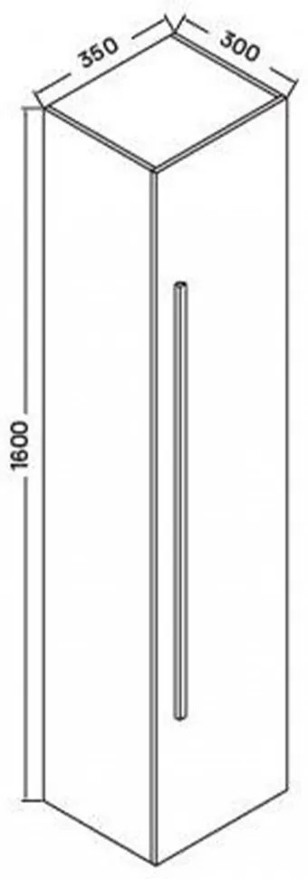 Dulap înalt suspendat Almeria