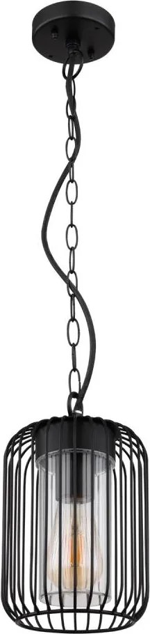 Globo 31985H - Candelabru de exterior pe lanț NINA 1xE27/15W/230V