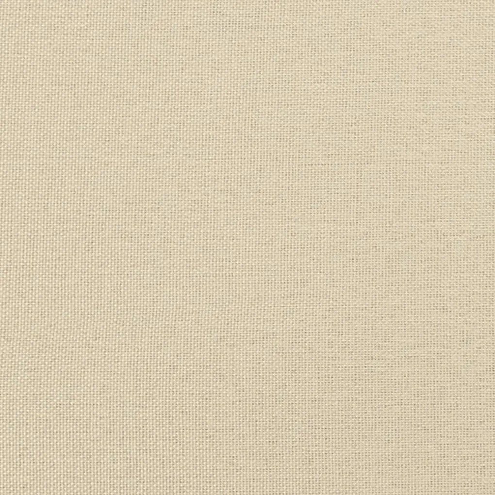 Taburet, crem, 70x55x41 cm, material textil Crem, 70 x 55 x 41 cm