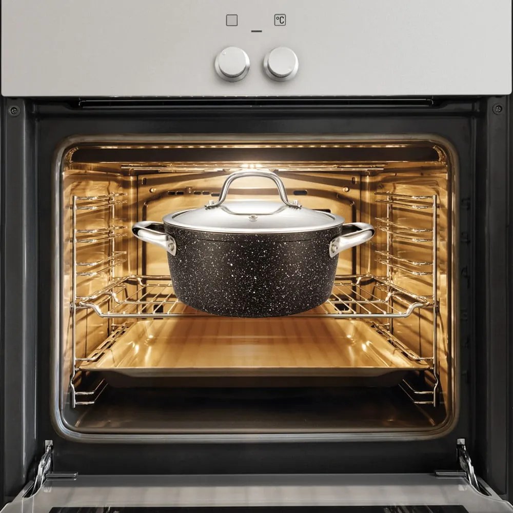 Oală din aluminiu 4.5 l adecvată pentru plita cu inducție President – Tescoma