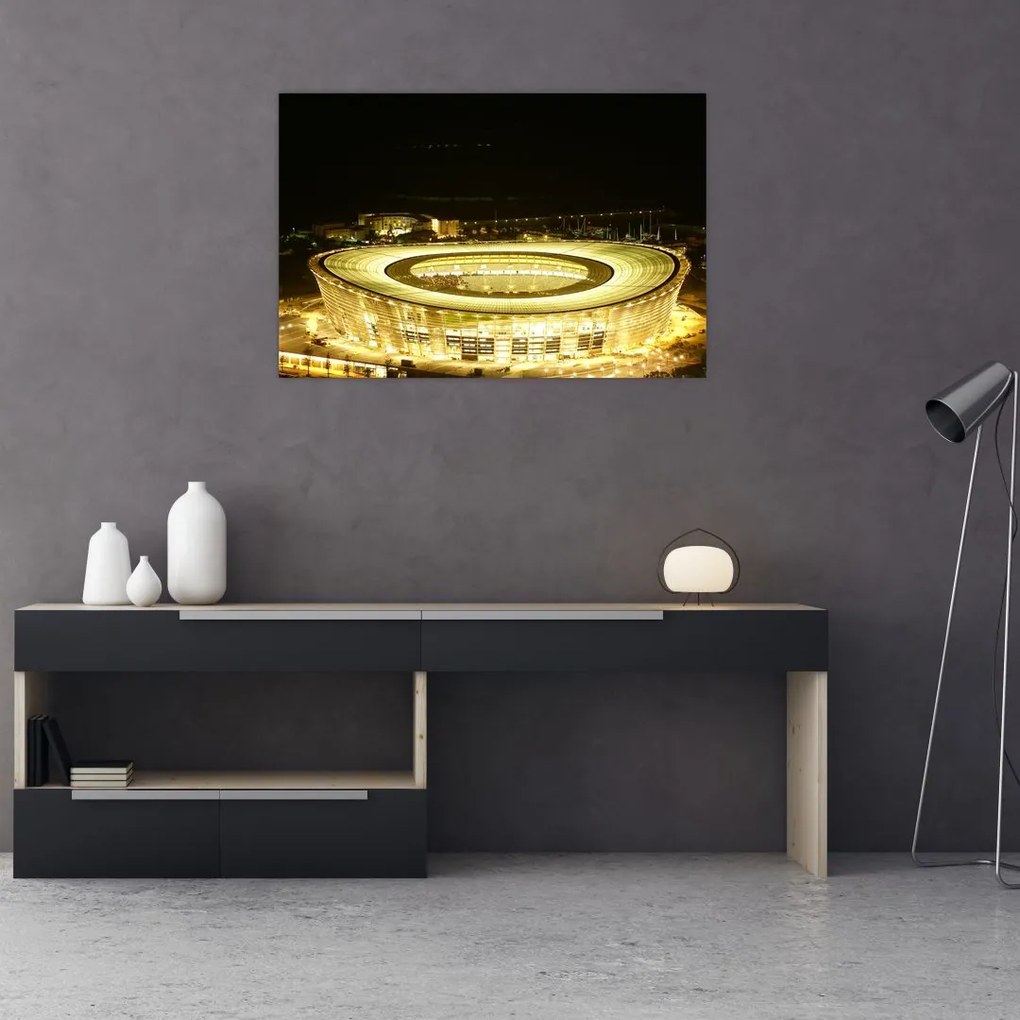 Tablou - stadion de fotbal (90x60 cm)