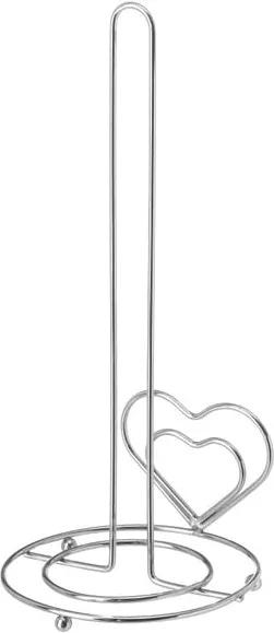 Suport din metal pentru șervețele de bucătărie Unimasa Heart, înălțime 34,5 cm