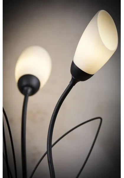 Lampă de masă GLORIOSA Jupiter 2065 - 3xG9/14W/230V neagră