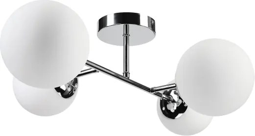 Brilagi - Lustru aplicat MALONY, 4xE14/20W/230V, crom lucios