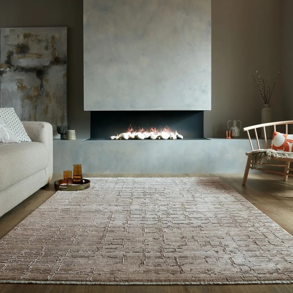 Covor bej 80x155 cm Matilda Abstract – Flair Rugs