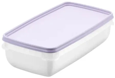 SmartStore Set de recipiente din plastic Freezer 2bucăți, lavandă, 1200 ml, 1200 ml