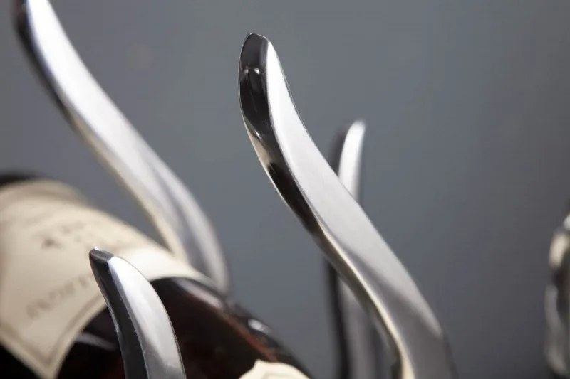 Obiect decorativ, suport sticle de vin Flammen L