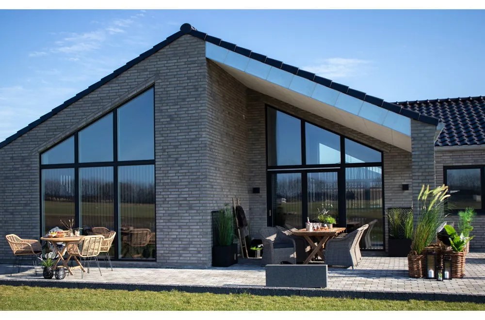 Masă de grădină Oviedo, tec, natural 100x75 cm