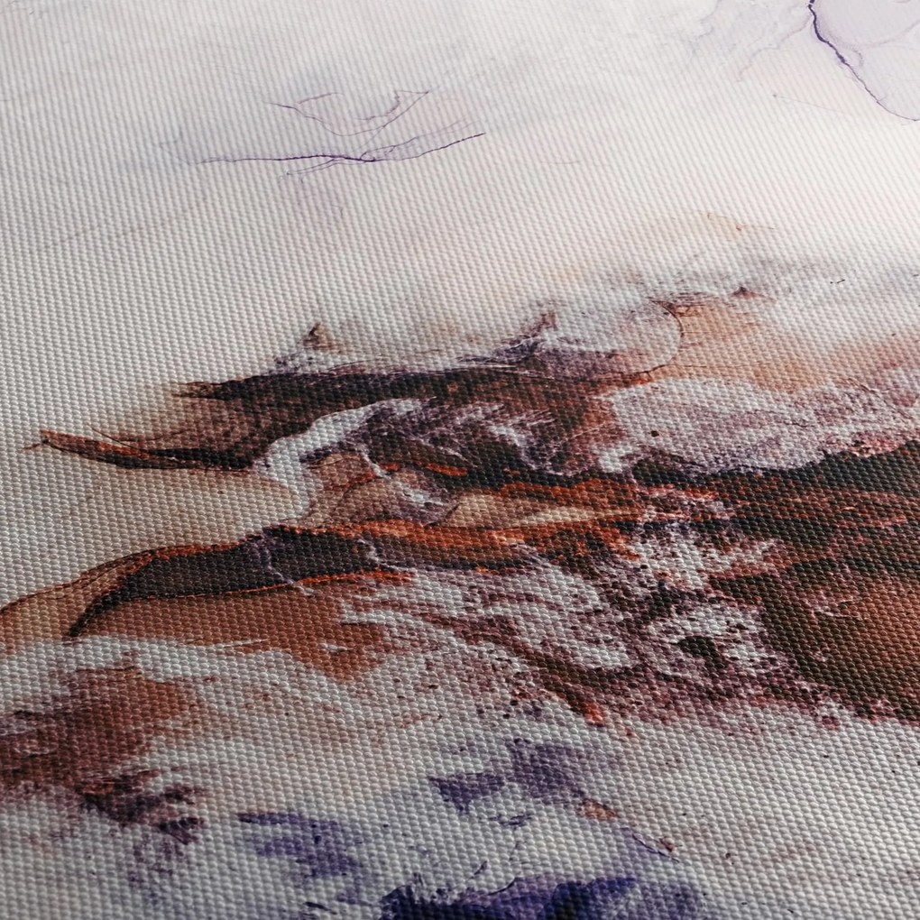 Tablou - Marmură violet N⁰1 (120x50 cm)